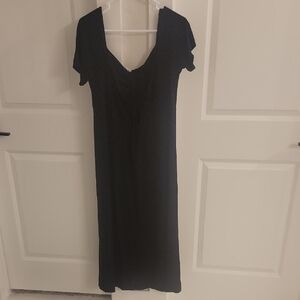 Old Navy - Black Midi Dress